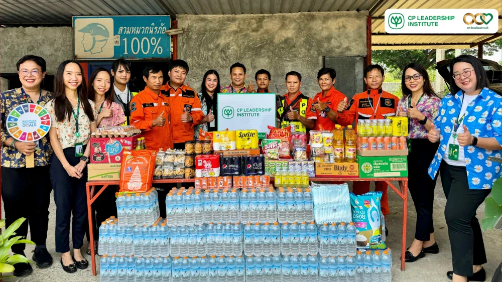 CPLI Supports Provision of Food and Water at Public Service Points, Aiding in Public Safety during Songkran Festival 2024