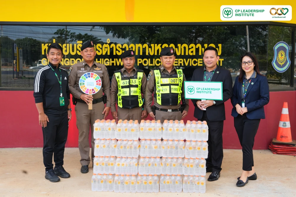 CPLI Supports Highway Police with Bottled Water for the 2025 New Year Holiday