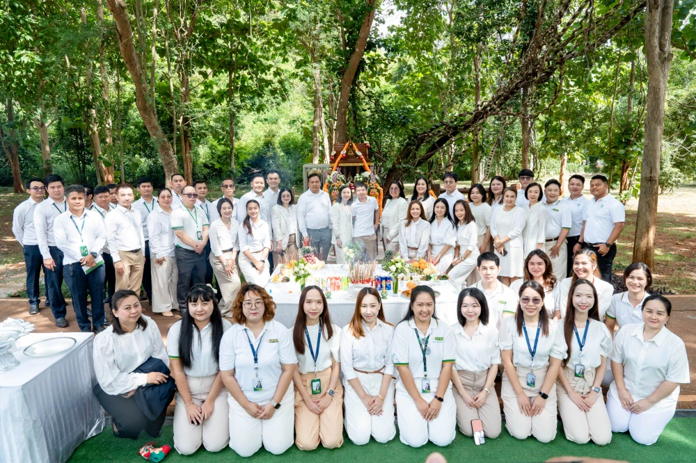 CPLI Hosts Replacement Ceremony for Chao Mae Sabai Thong Shrine to Enhance Auspiciousness and Boost Team Morale